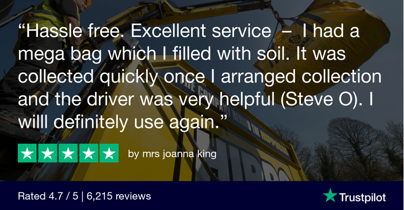 Soil Disposal with a HIPPOBAG - 5-star Review