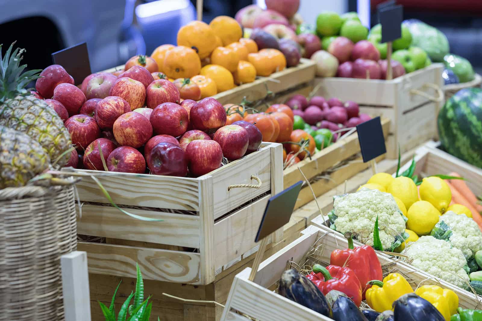 reduce waste - buy Fresh produce